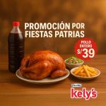 01 de pollo entero - promoción Fiestas Patrias